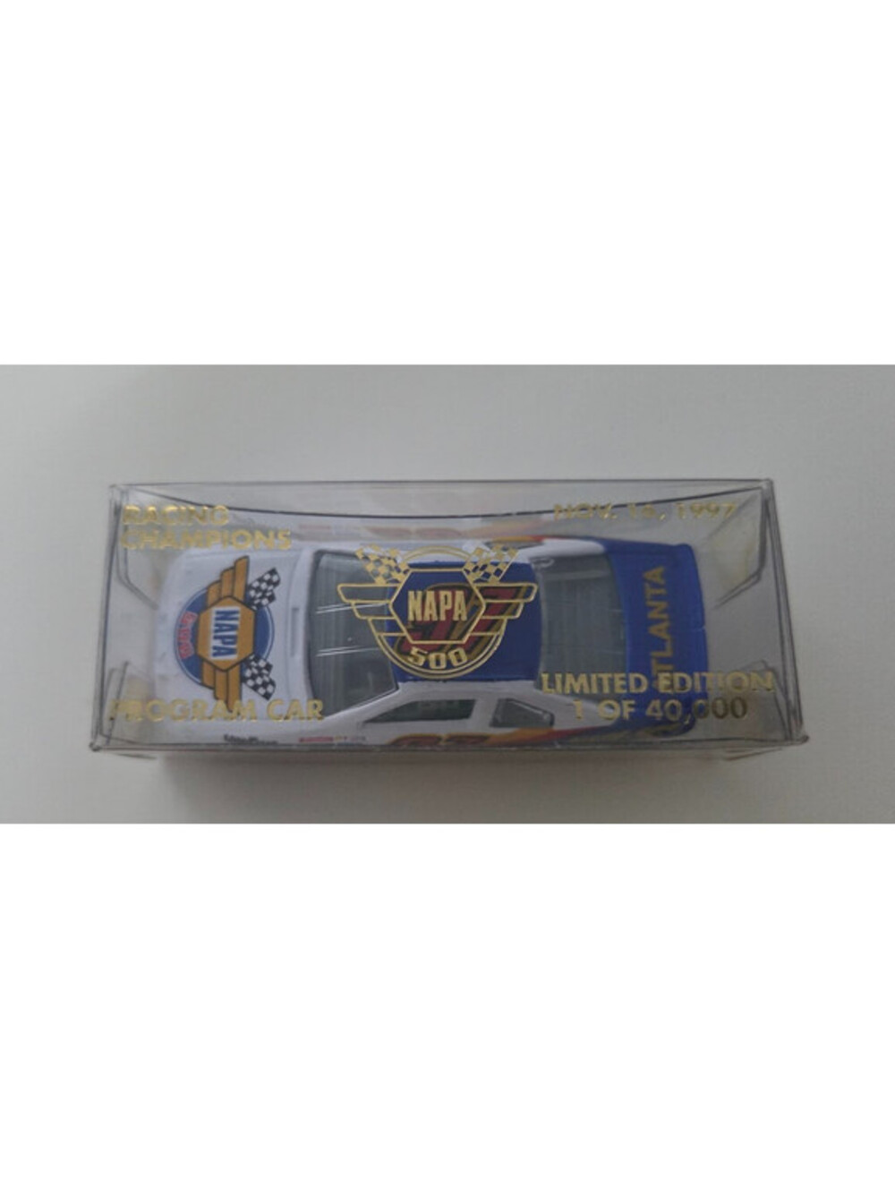 Racing Champions 1997 NAPA 500 Limited Edition Program Car #97 Diecast 1:64